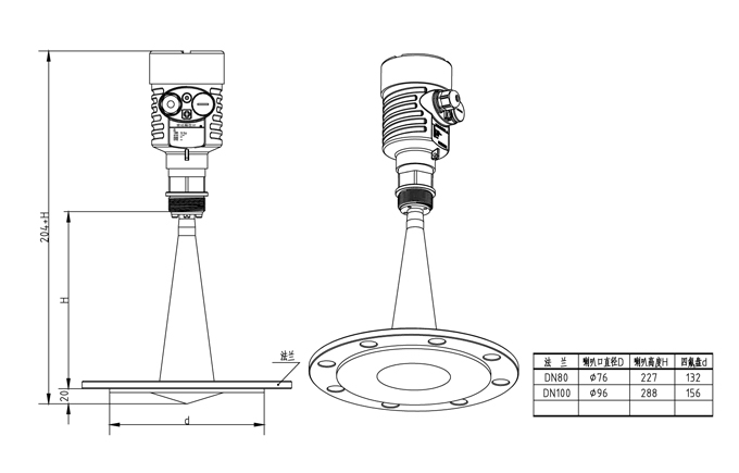 慧博新銳產品外觀尺寸